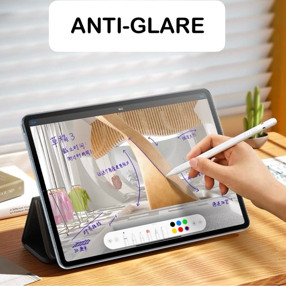 ๐2/$20 IPAD PRO 12.9โ Magnetic Paper-like Screen Protector - Picture 5 of 11